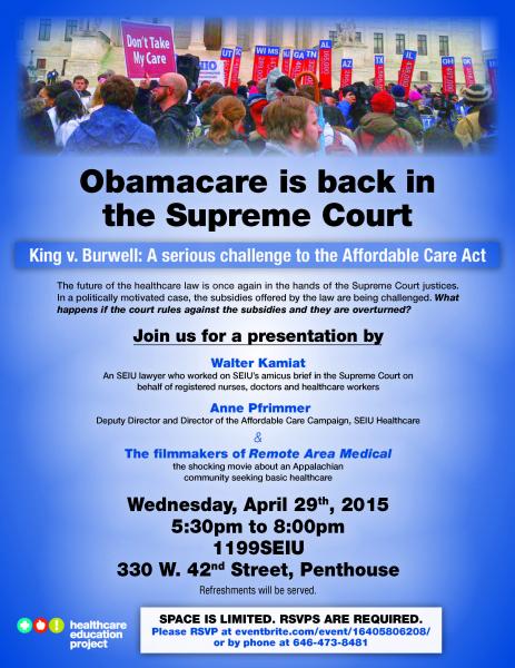 Obamacare in the Supreme Court