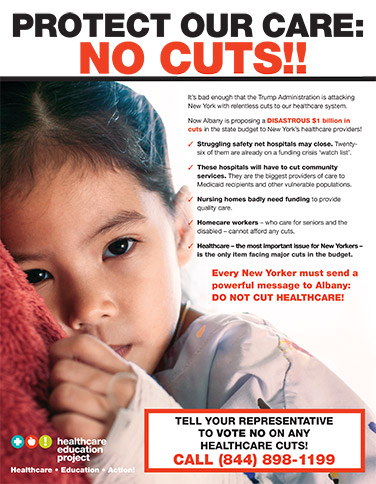 PROTECT OUR CARE: NO CUTS!